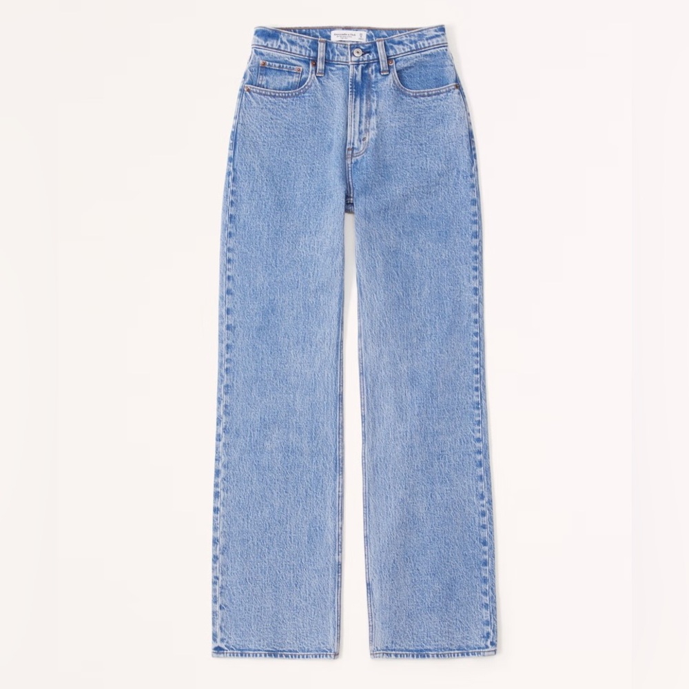 Curve Love High Rise 90s Relaxed Jean - Medium Marble - 32 (size 14)